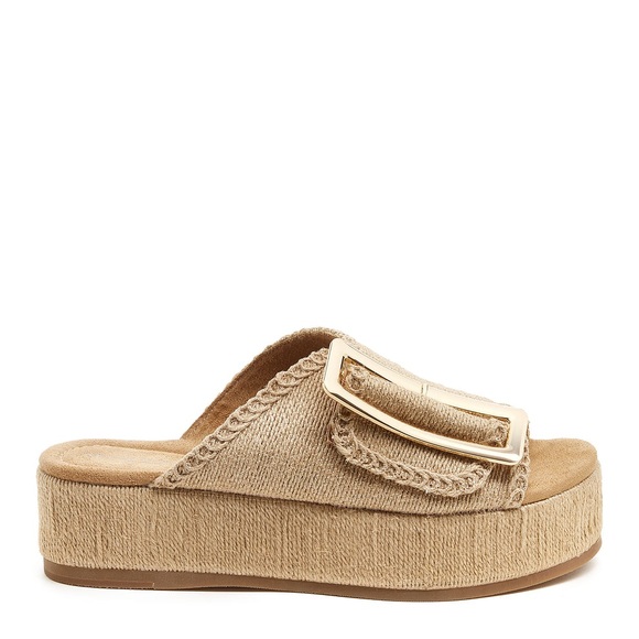 Kelsi Dagger Shoes - ANTHROPOLOGIE - KELSI DAGGER BROOKLYN Dover Jute Platform Sandals